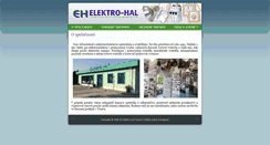 Desktop Screenshot of elektrohal.sk